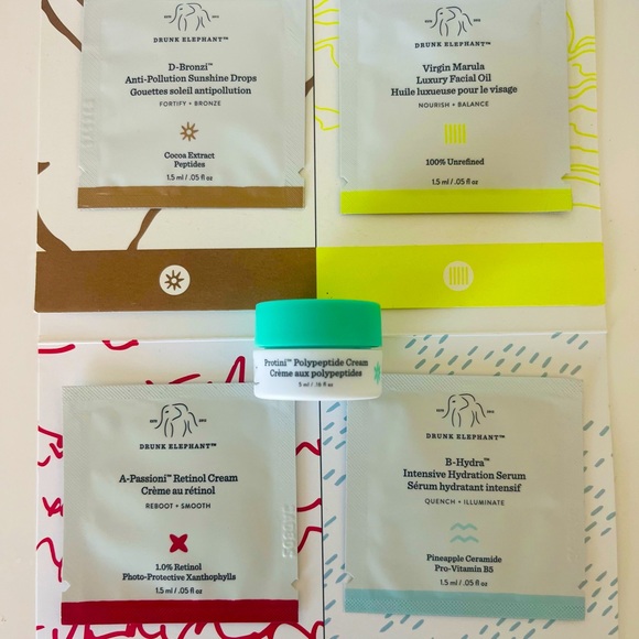 Drunk Elephant Other - 5 Drunk Elephant Skincare Samples